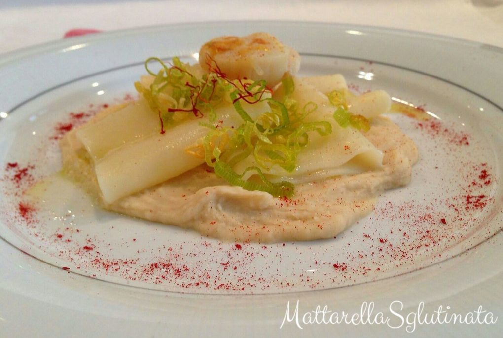 Paccheri al profumo di limone e olivello