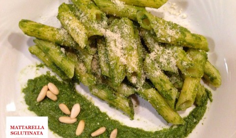 Penne con pesto di cavolo nero