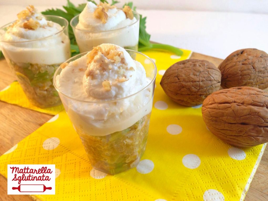 FINGER FOOD DI QUINOA CON CREMA DI CAPRINO