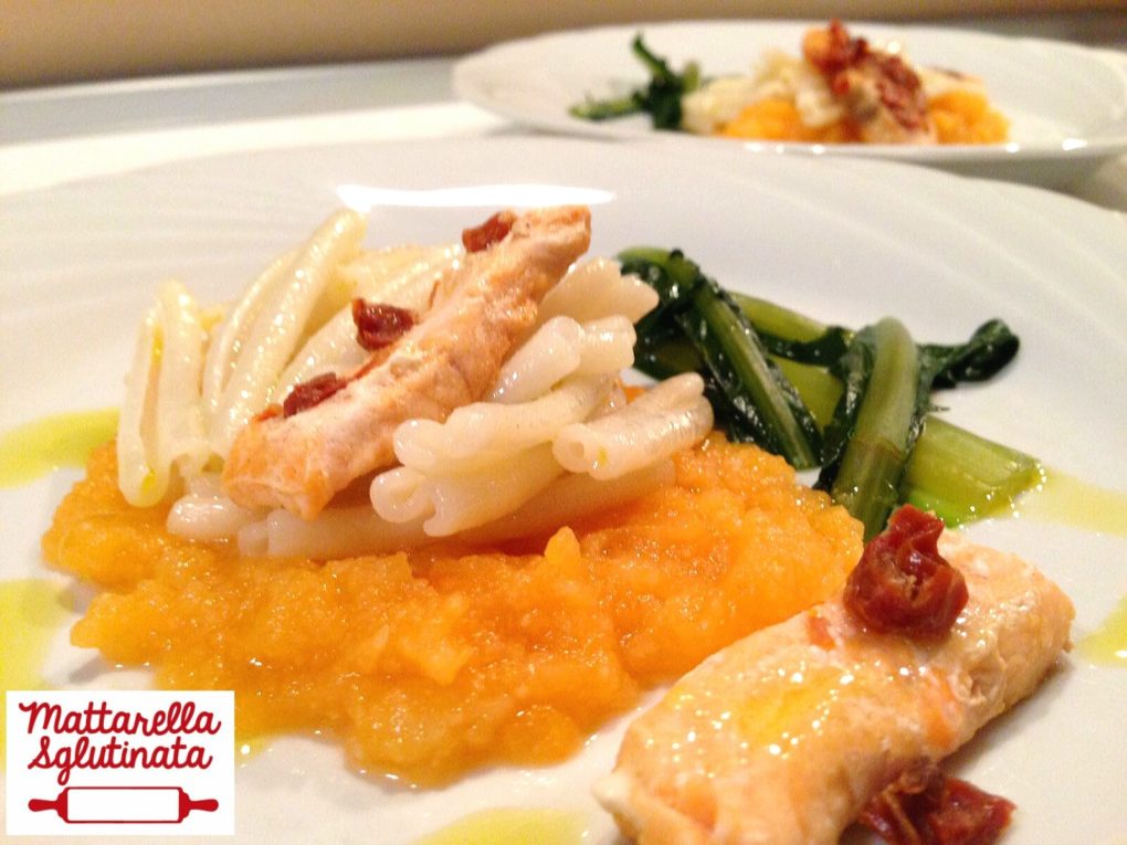 Capricci con zucca e sedano rapa