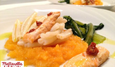 Capricci con zucca e sedano rapa